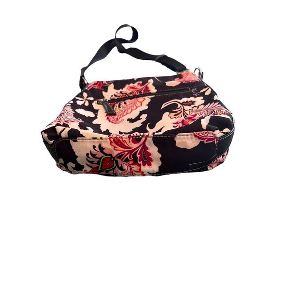 Franco Sarto Women's Multicolor Floral Print Crossbody Bag Size 10" x 10" - Picture 9 of 12